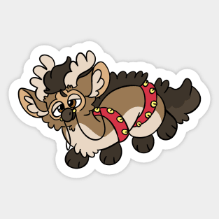 Furb-reindeer Sticker